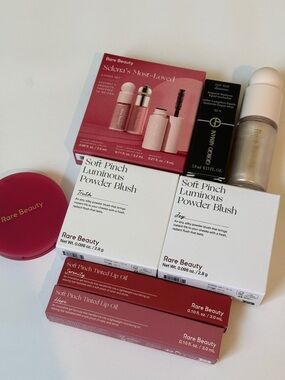Rare Beauty and Armani Makeup Set